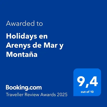 Holidays En Y Montana 公寓 阿雷尼斯德马尔